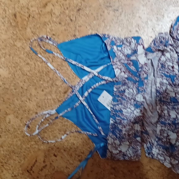 Loft Beach Sleeveless Floral Maxi Dress Size S NWT - Picture 4 of 8